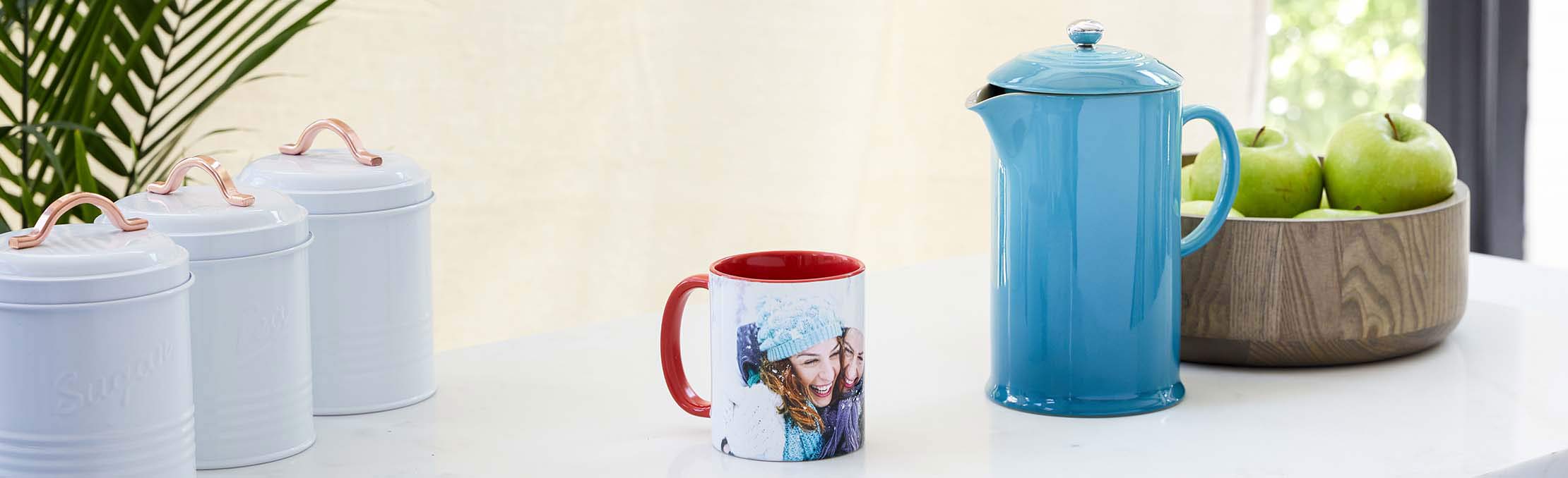 Create Custom Photo Mugs